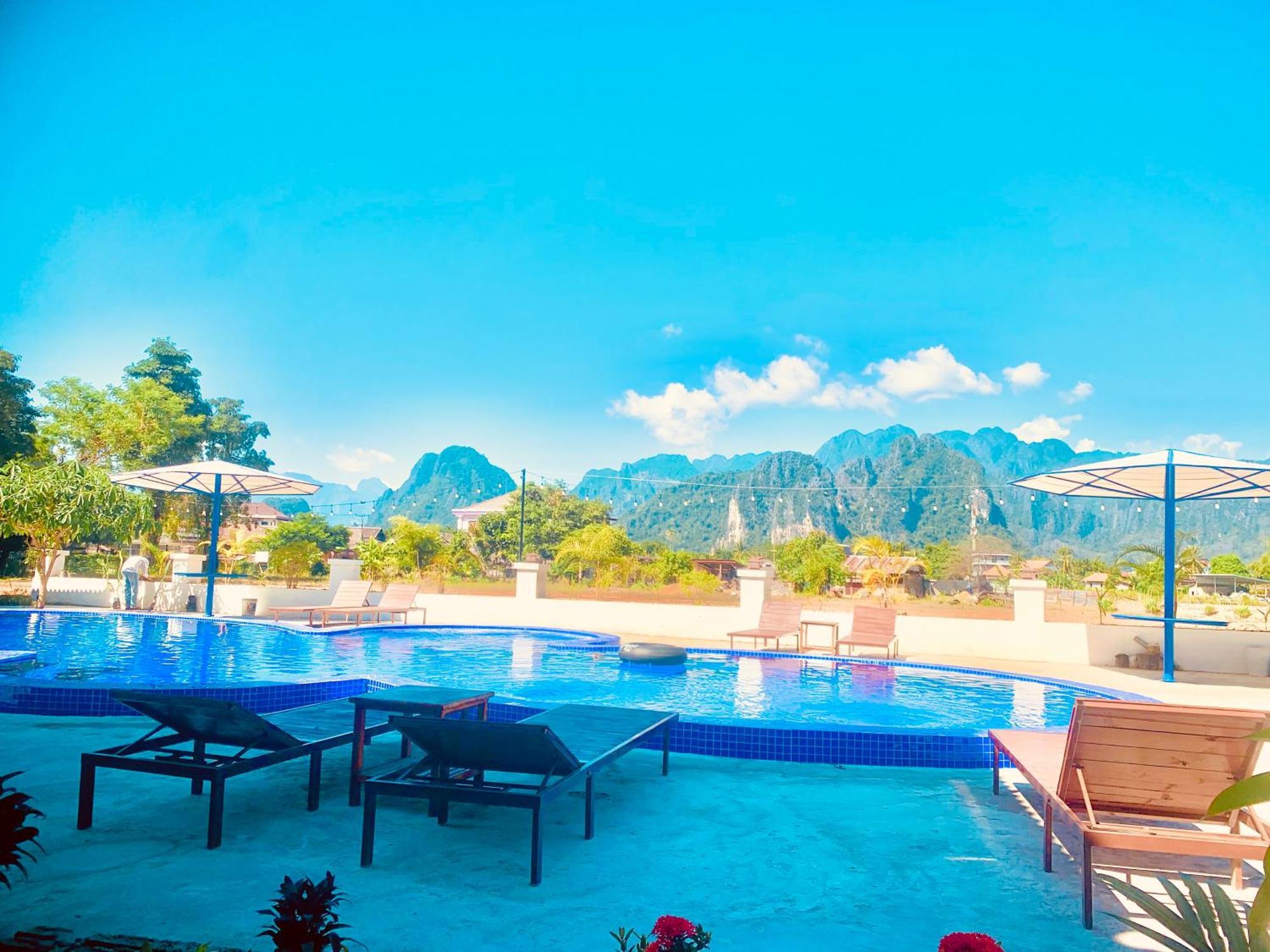 Vang Vieng Garden Resort エクステリア 写真